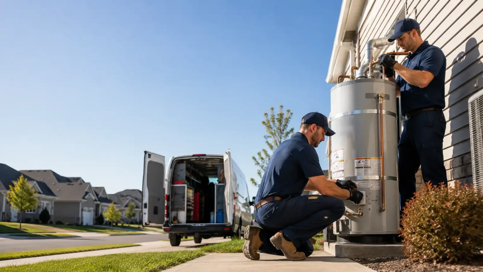 Water Heater Installation in Zimmerman, MN
